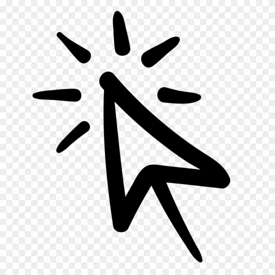 Mouse Cursor Click Clipart Hand Cur