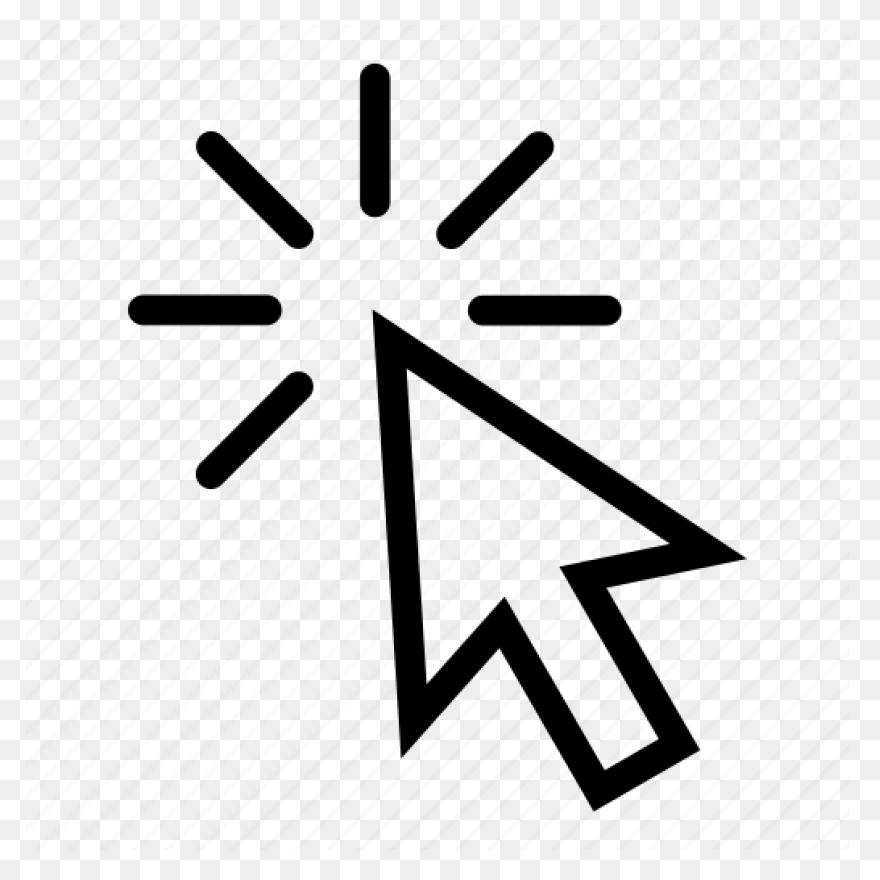 Mouse Cursor Click Clipart Hand Cur