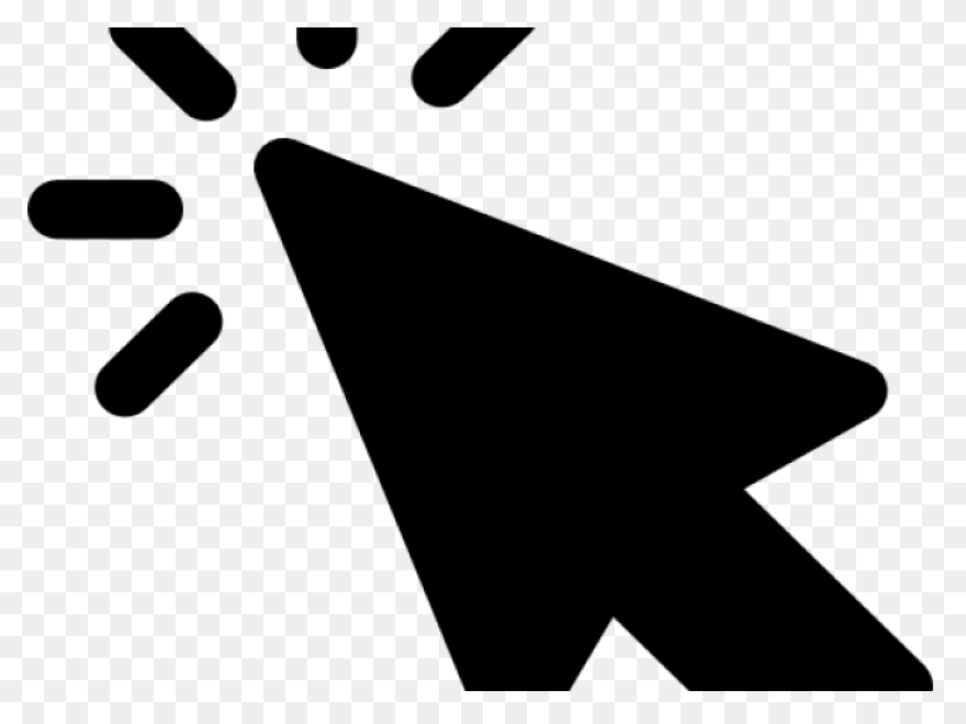 Mouse Cursor Click Clipart Hand Cur