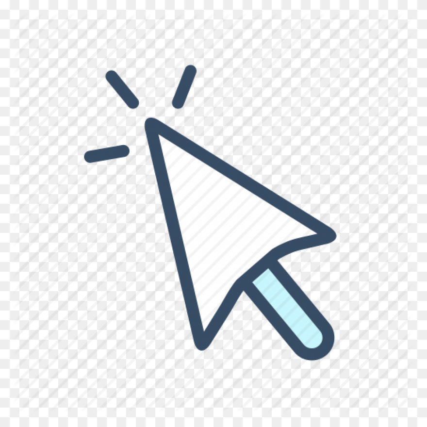 Mouse Cursor Click Clipart Hand Cur