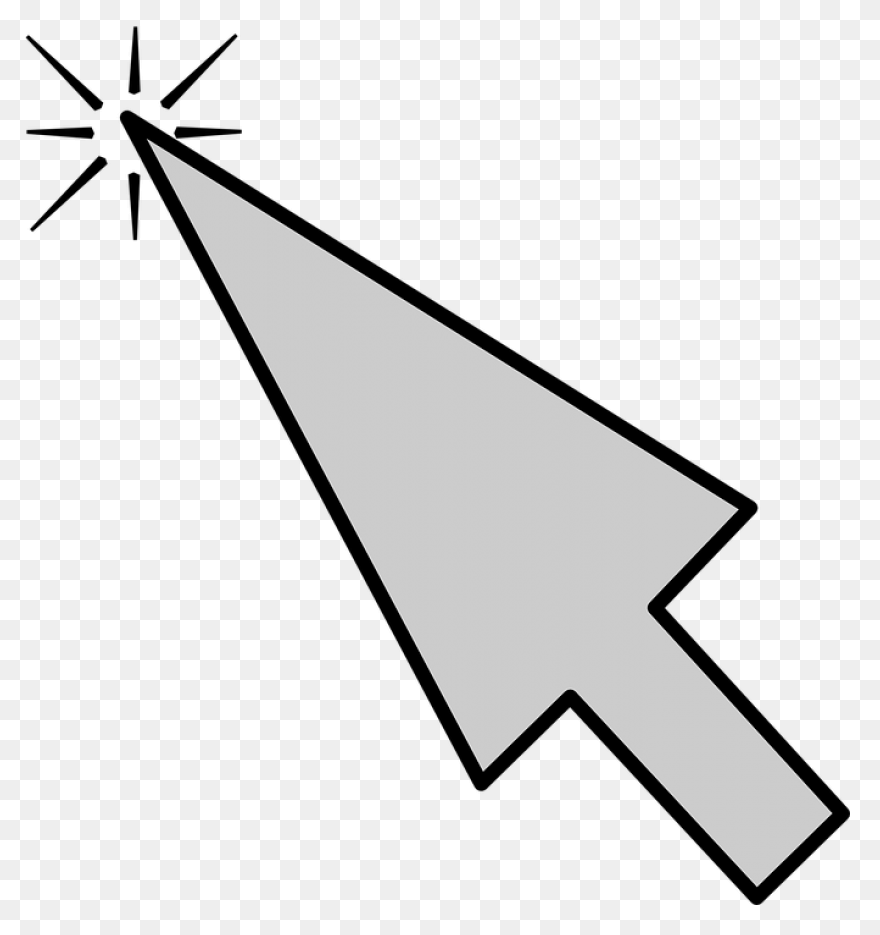 Mouse Cursor Click Clipart Hand Cur