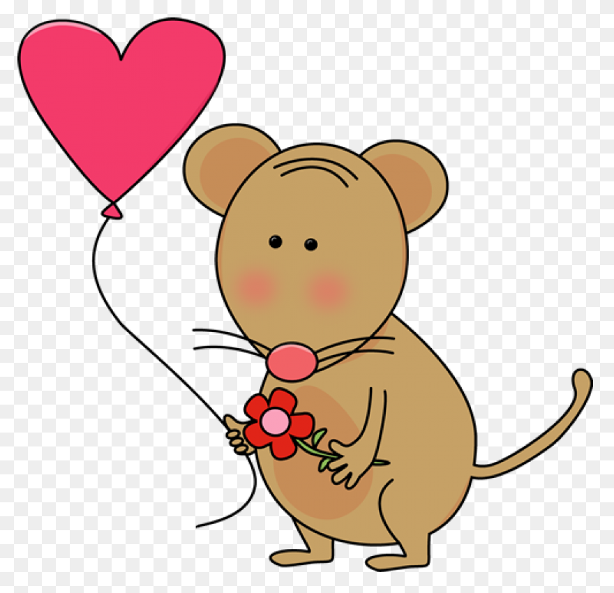 Valentine Mouse. | Animal Valentine - Mouse Images