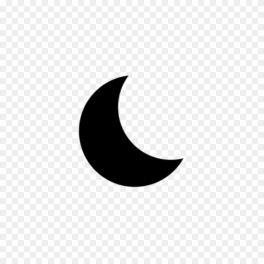 Moon Icon, Moon Outline, Moon Logo