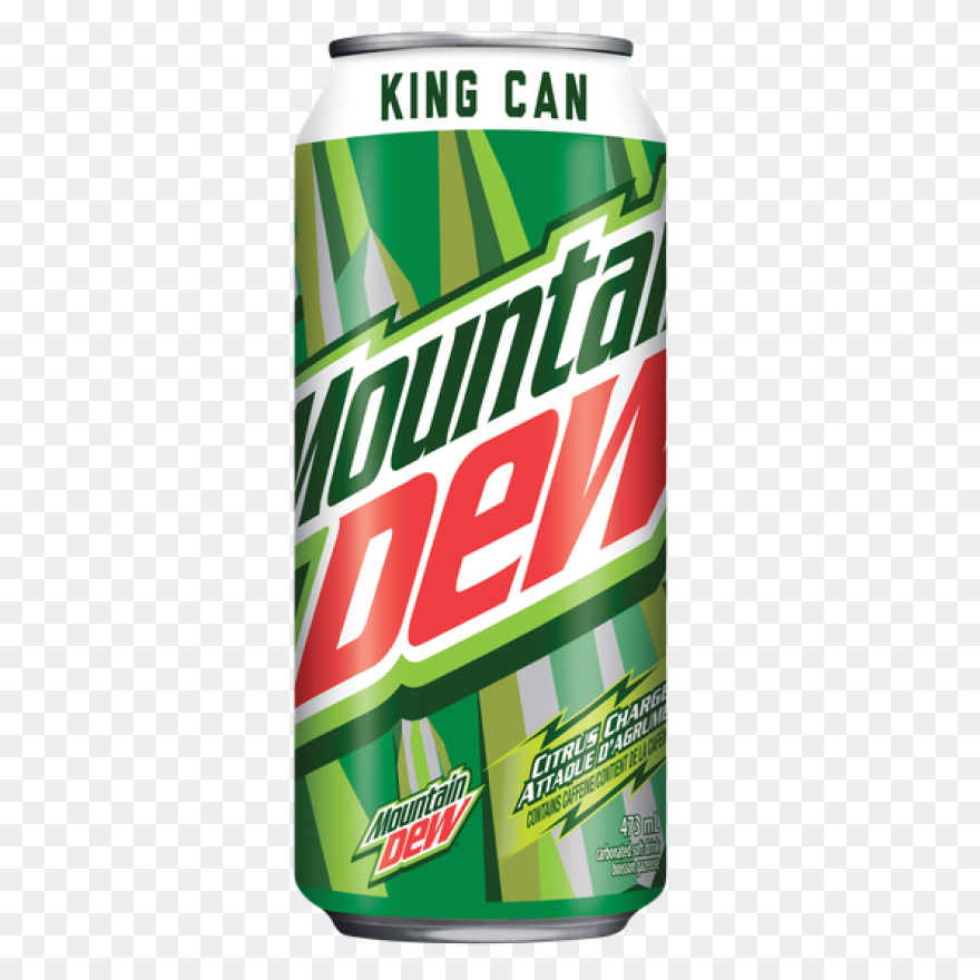 Mountain Dew Soda King Can - Mountain Dew Can
