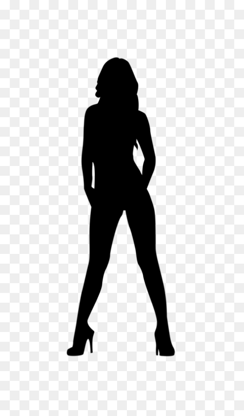 Silhouette Female Models - Free Vec