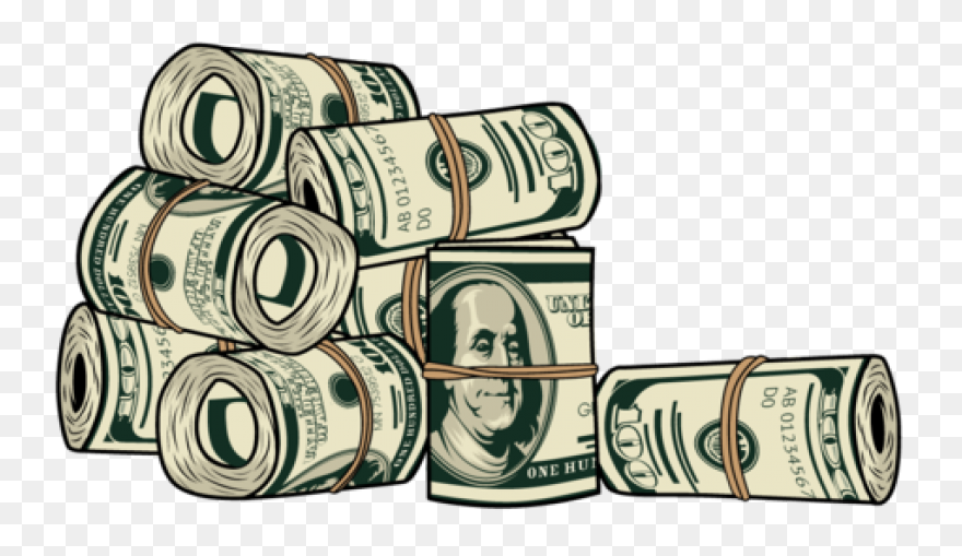 Falling Money Cartoon Png