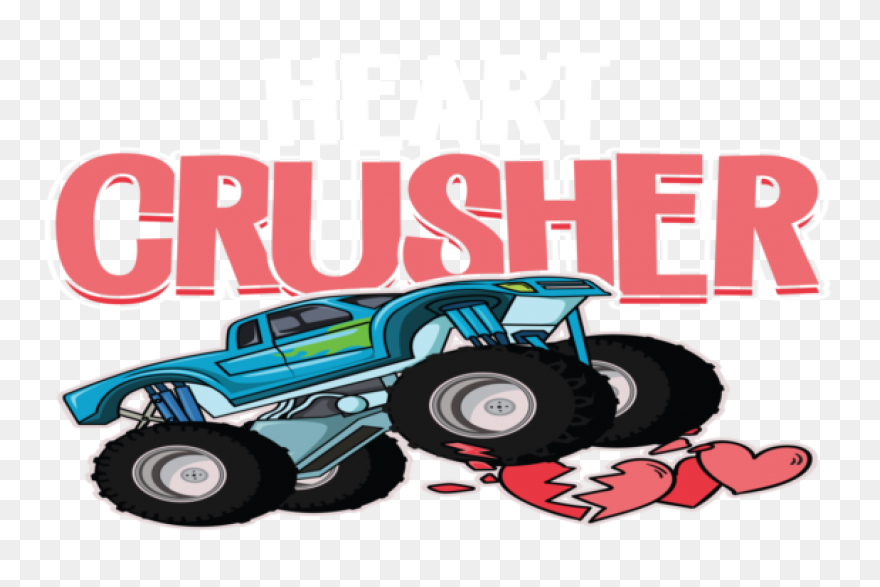 Heart Crusher Truck Valentines Day 