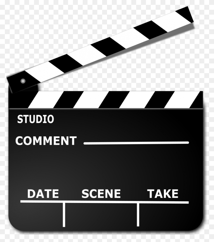 Free Clapper Board Transparent, Dow