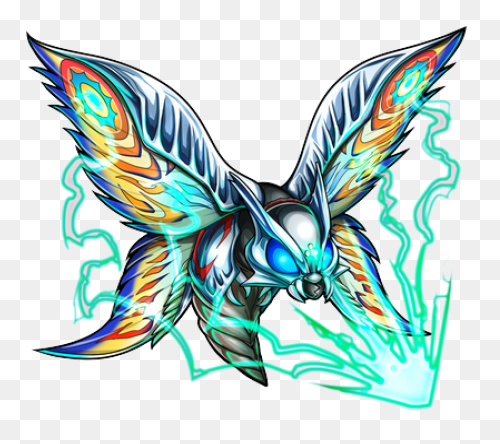 Picture - Mothra Clip Art - Png Dow