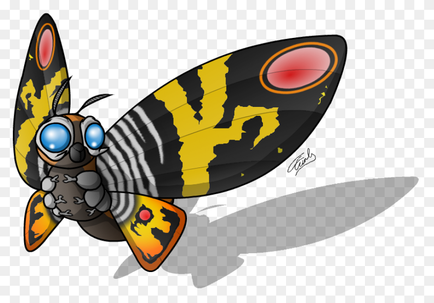 Picture Mothra Clipart Png Download - Mothra
