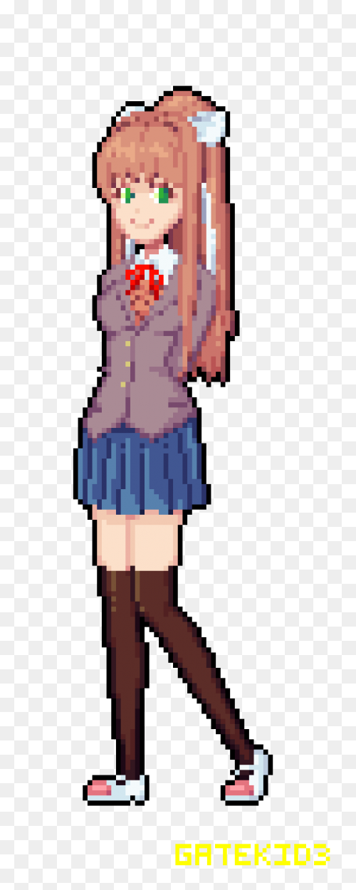Monika By Gatekid3 On  - Monika