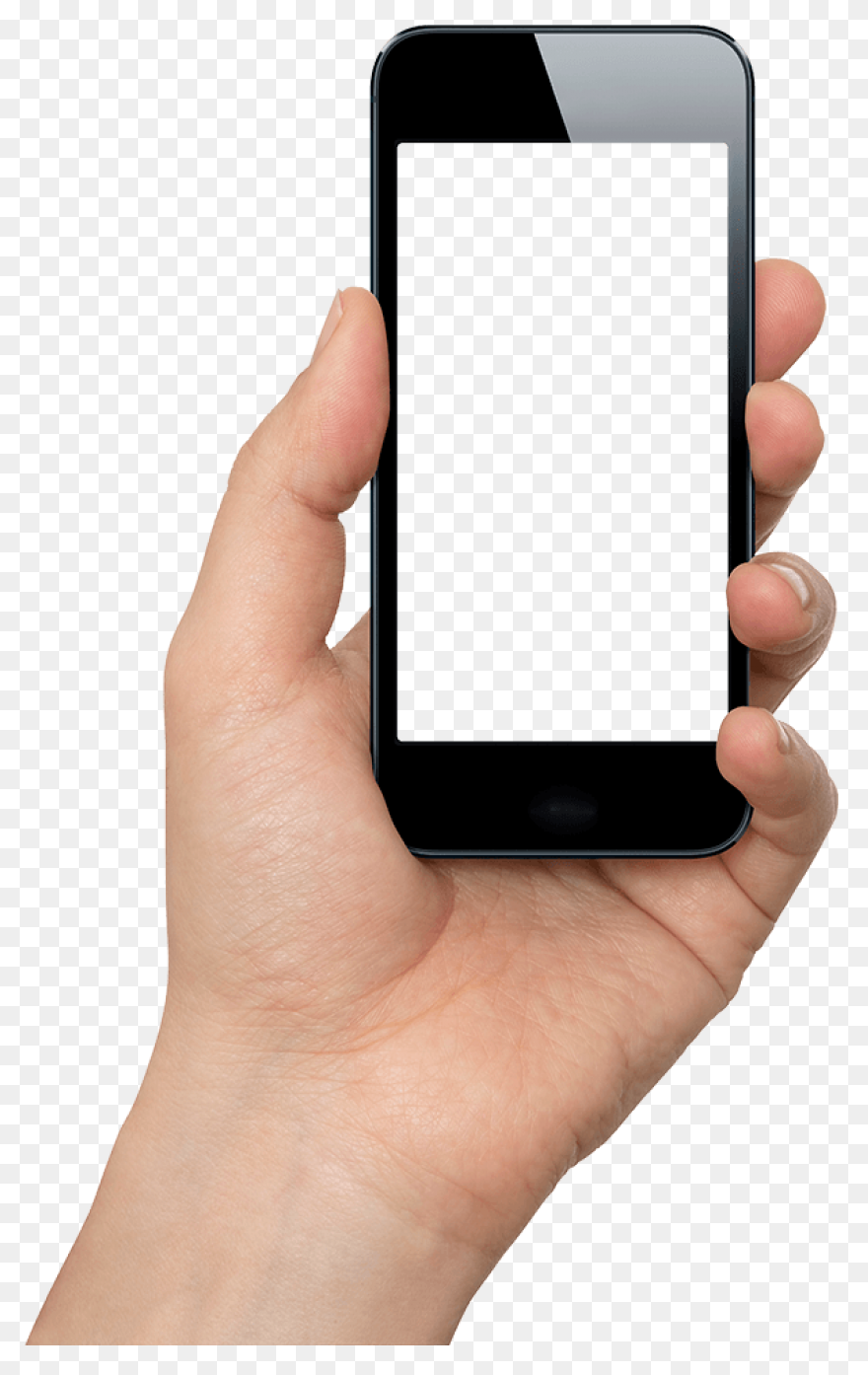 Hand With Phone Mobile Phone - Clip