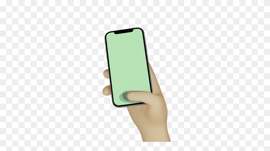 Hand With Phone Mobile Phone - Clip