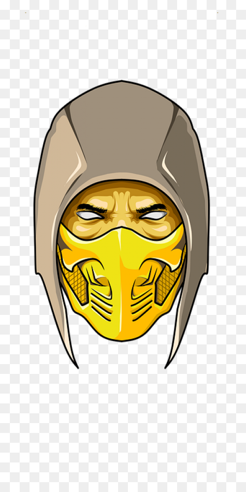 Game Scorpion Mk Free Vector - Mortal Kombat Scorpion