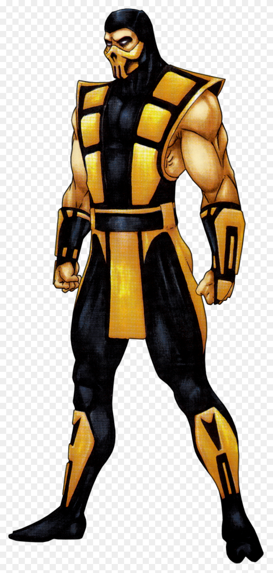 Mortal-Kombat-Scorpion-1 By Elnenec