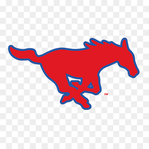 Texas Tech Vs Southern Methodist - Mustang Logo