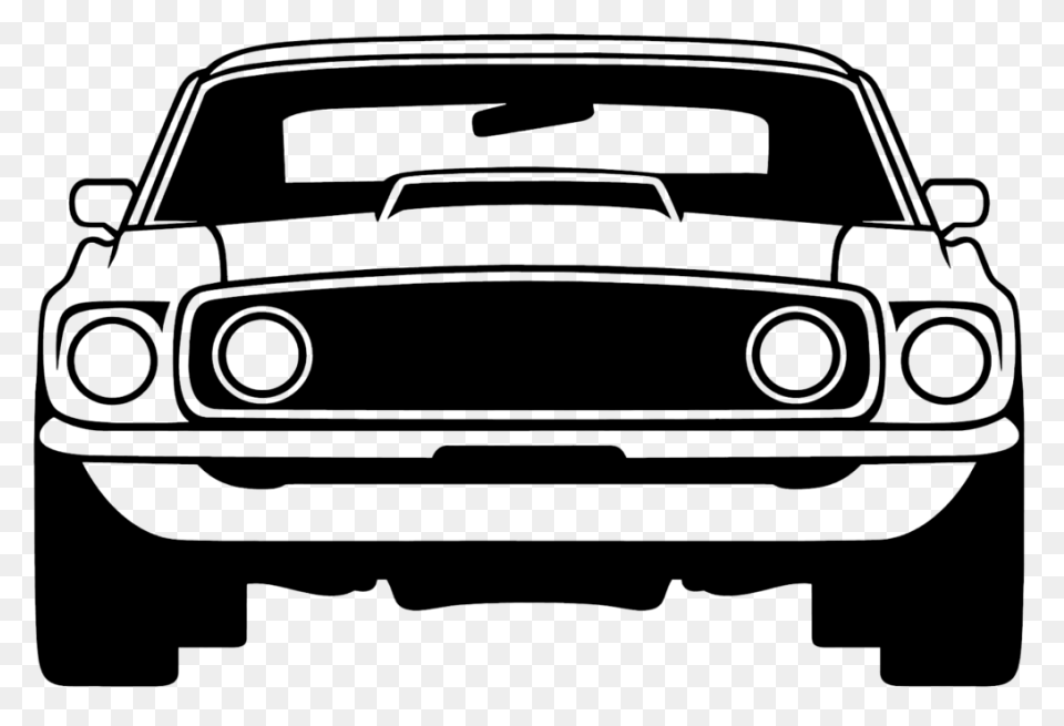 American Muscle Cars Clipart - Musc