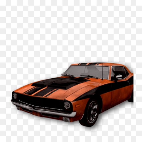 American Muscle Cars Clipart - Musc