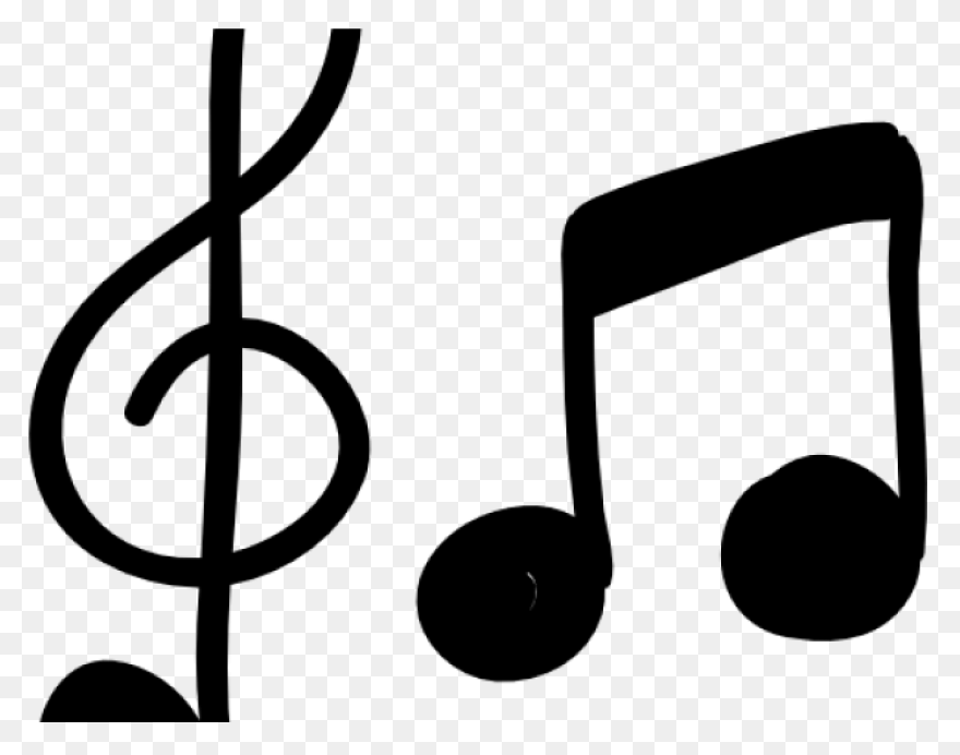 Sign, Black, Music, Note, Outline, 