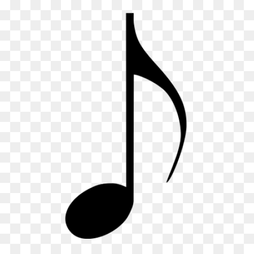 Sign, Black, Music, Note, Outline, 