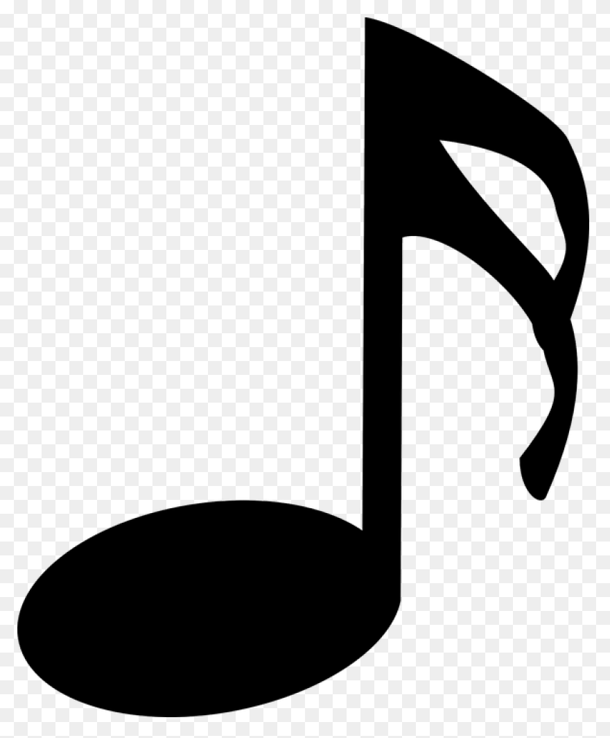 Sign, Black, Music, Note, Outline, 
