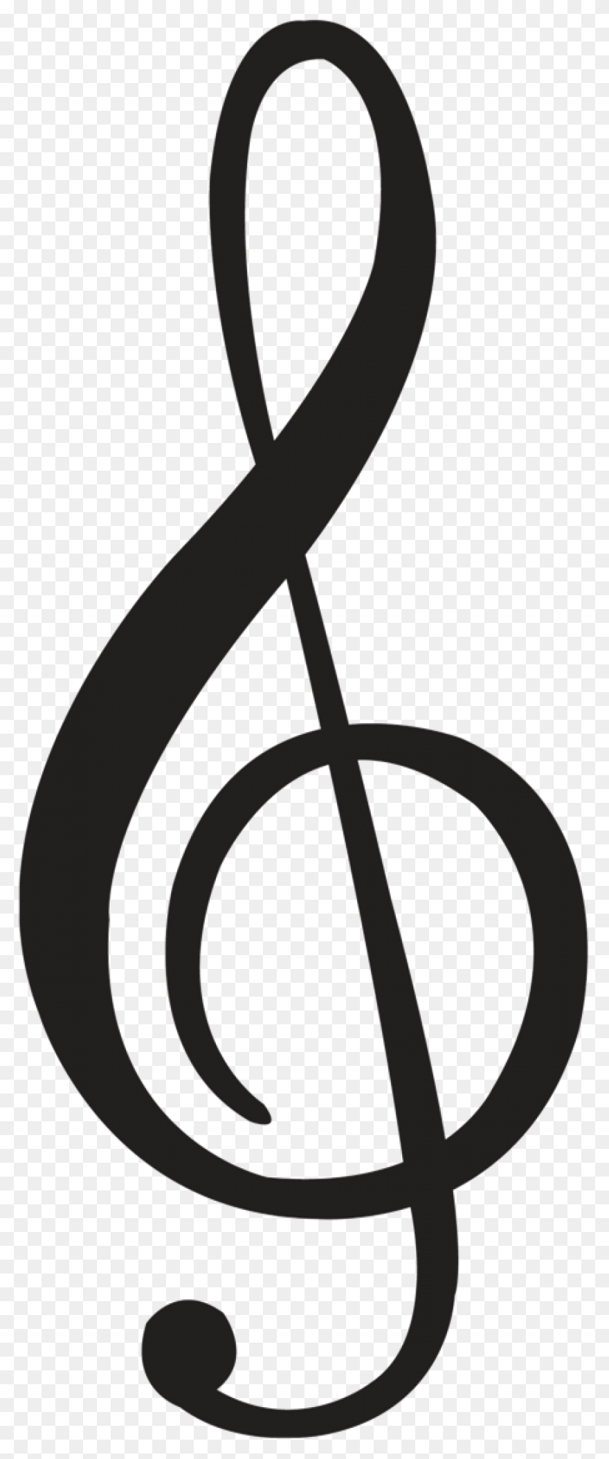 Sign, Black, Music, Note, Outline, 