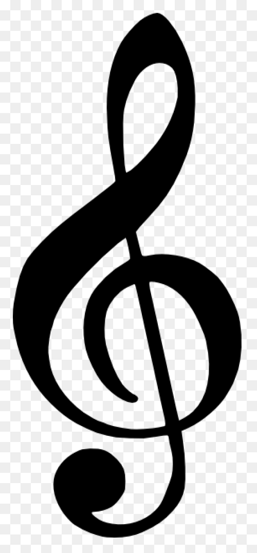 Sign, Black, Music, Note, Outline, 