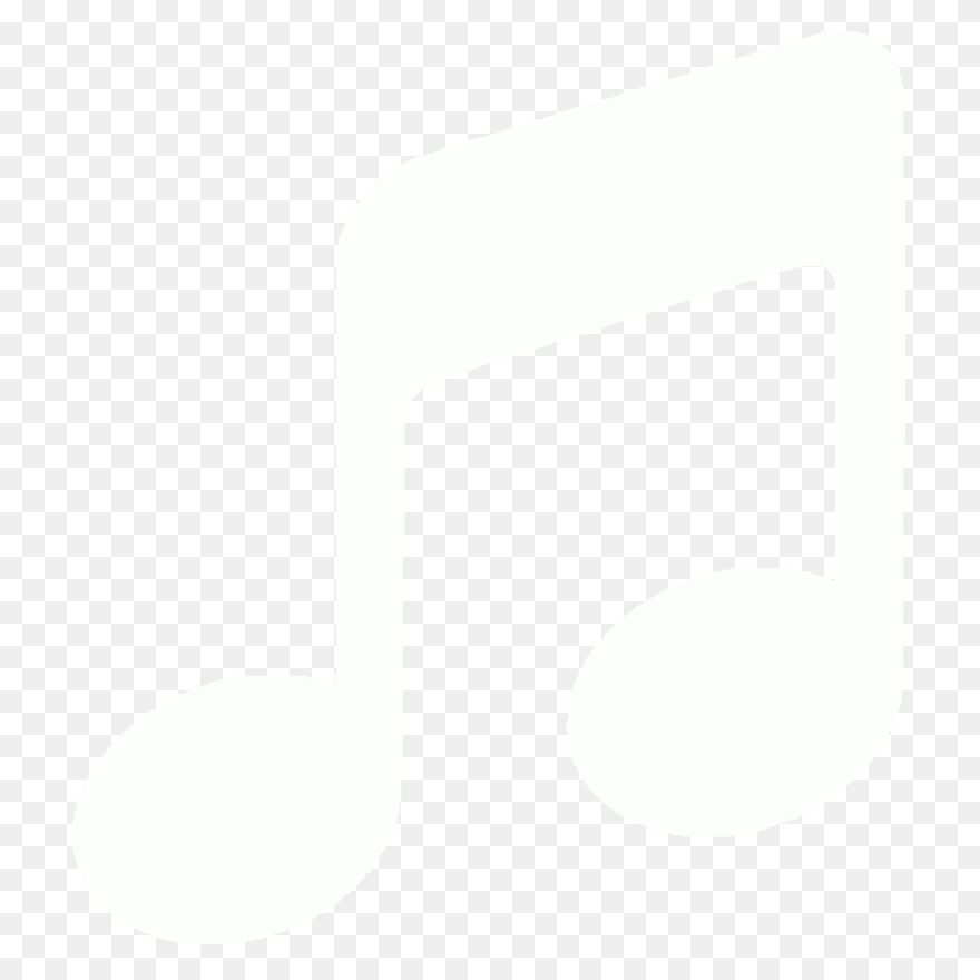 White Music 2 Icon - Free White Mus