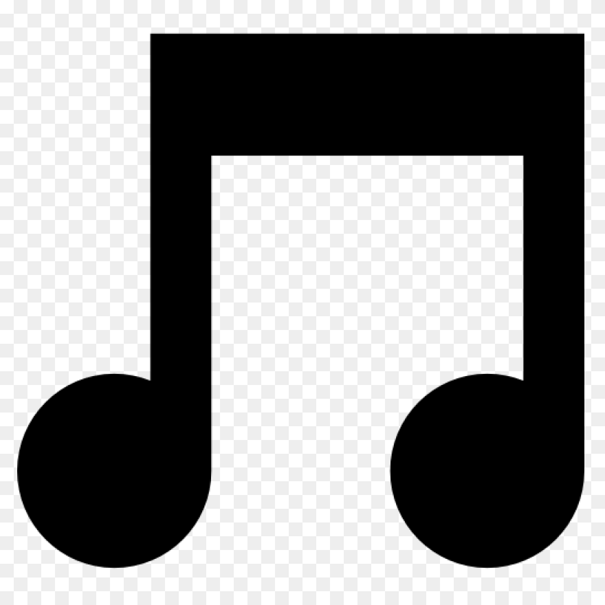White Music 2 Icon - Free White Mus