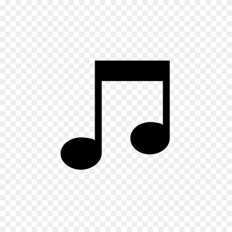 White Music 2 Icon - Free White Mus