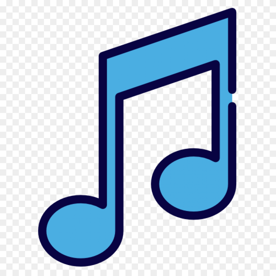White Music 2 Icon - Free White Mus
