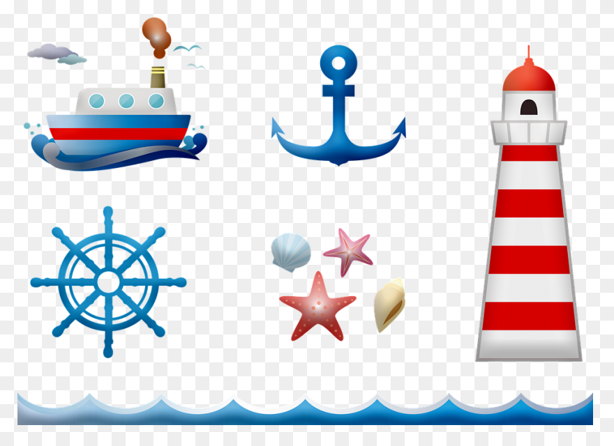 Free Nautical Anchor Cliparts, Down