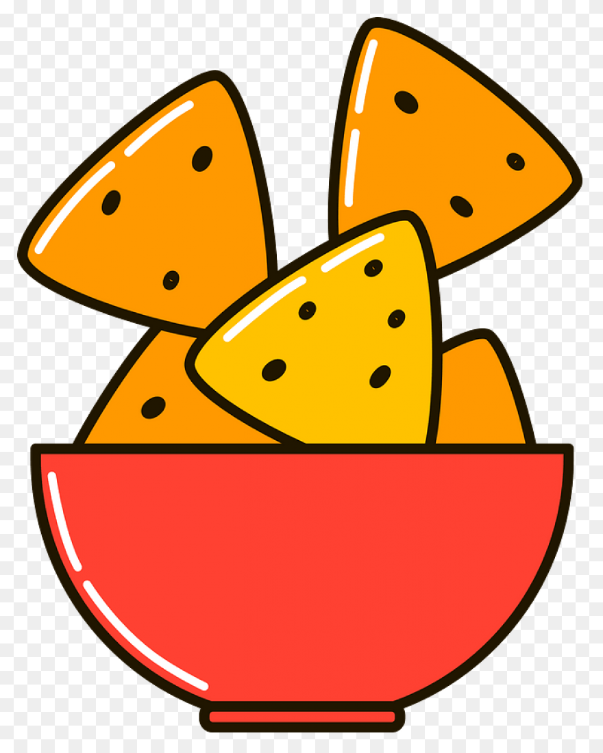 Nachos On A Plate Royalty Free Vect