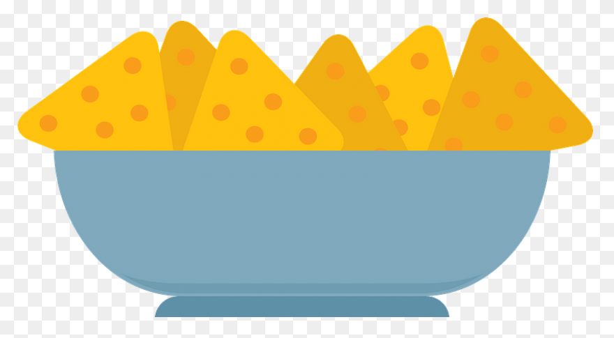 Nachos On A Plate Royalty Free Vect