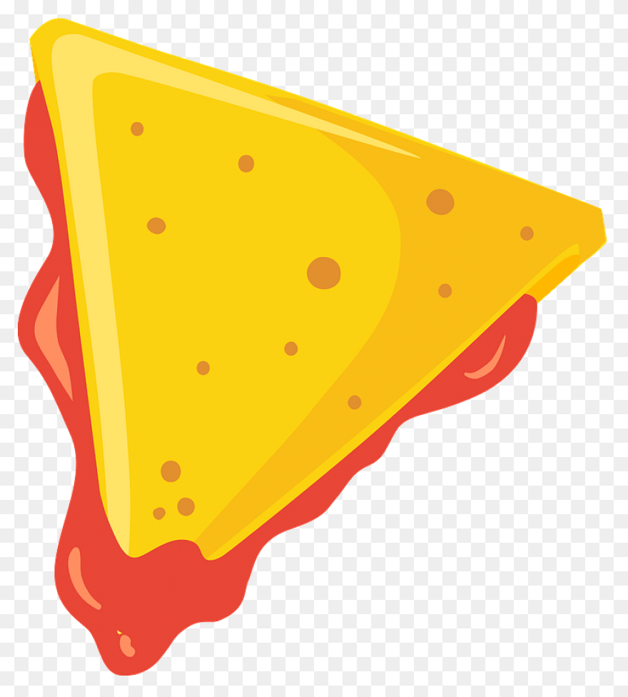 Nachos On A Plate Royalty Free Vect