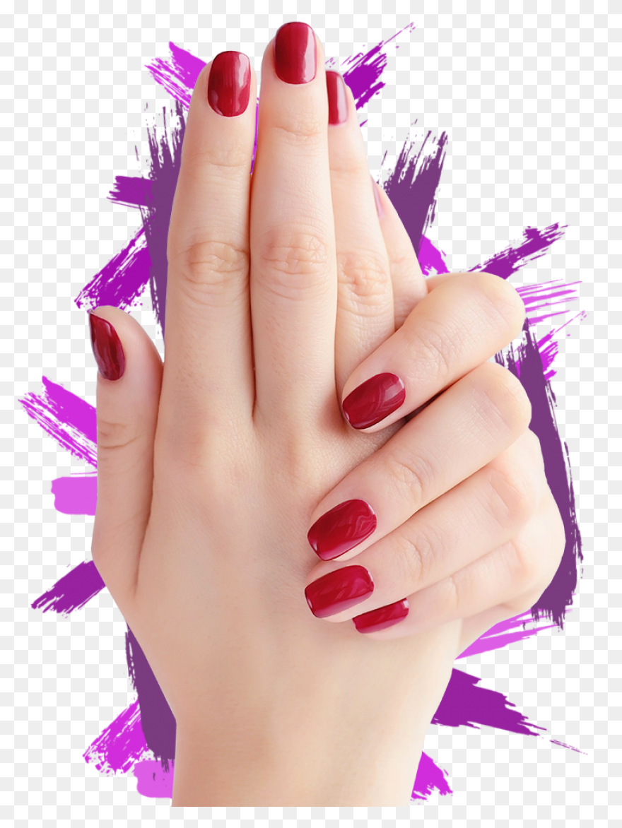 Cute Sticker - Nail Polish Clipart 