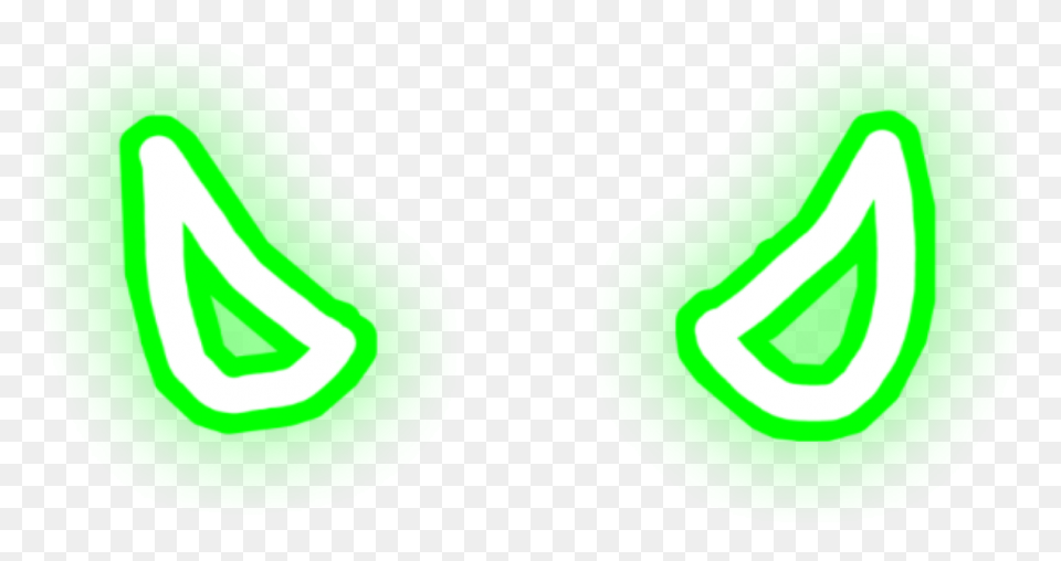 Follow ▶️@itsjagbir Neon Devil Horns - Neon