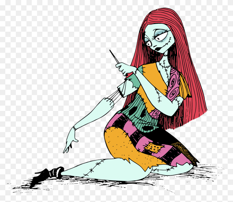 Sally Nightmare Before Christmas Cartoon - Nightmare Before Christmas