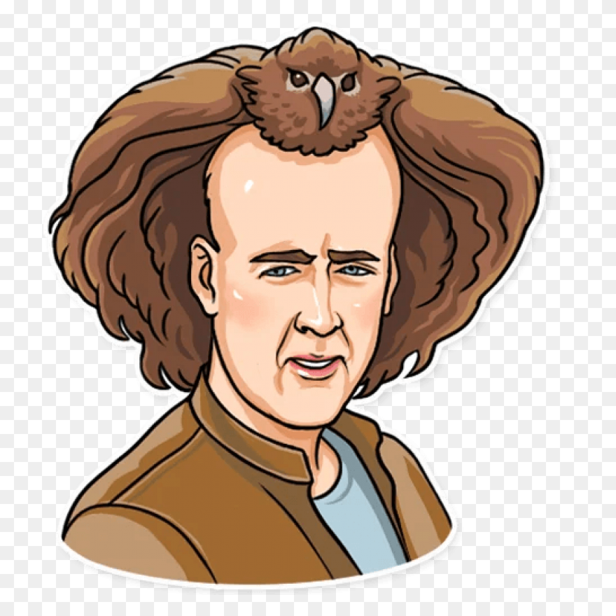 Download Nicolas Cage - Cartoon Dra