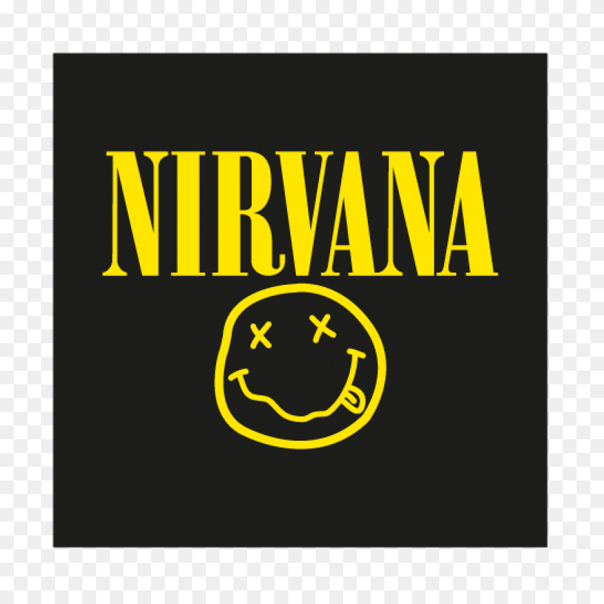 Nirvana Black Symbol Logo PNG-WebP 