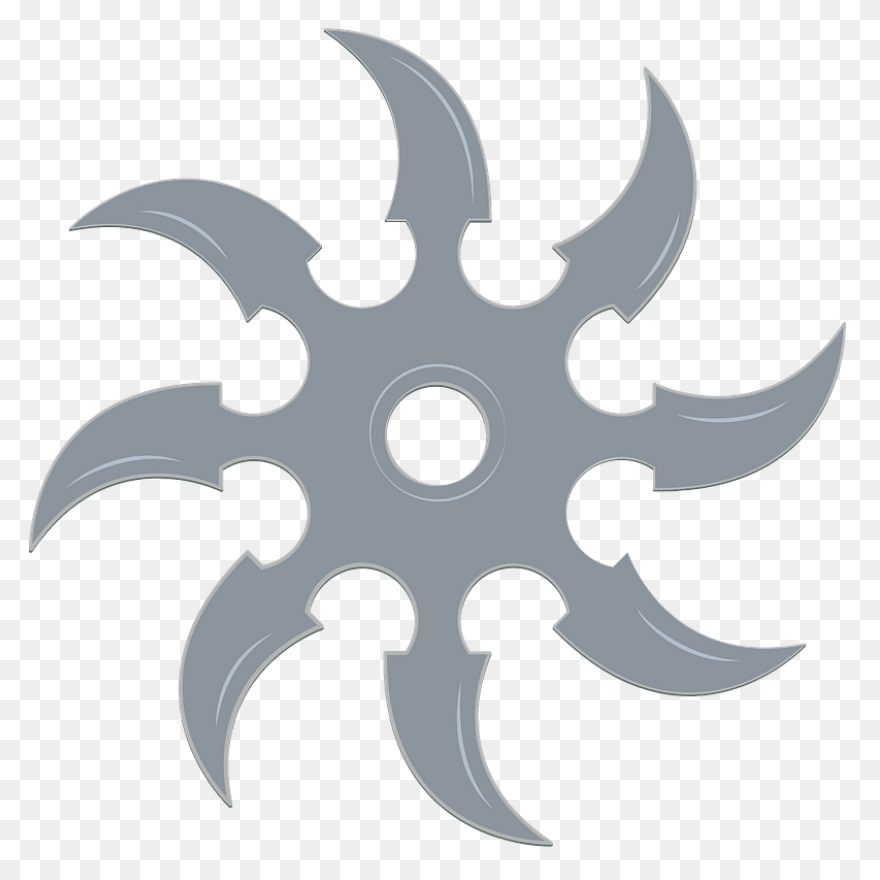 Ninja Star Clipart. Free Download - Ninja Star