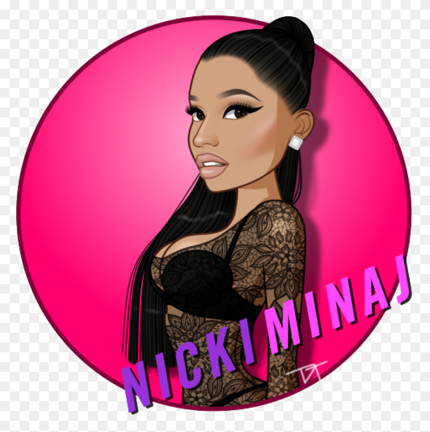 Nicki Minaj Clipart Minaj Cartoon -