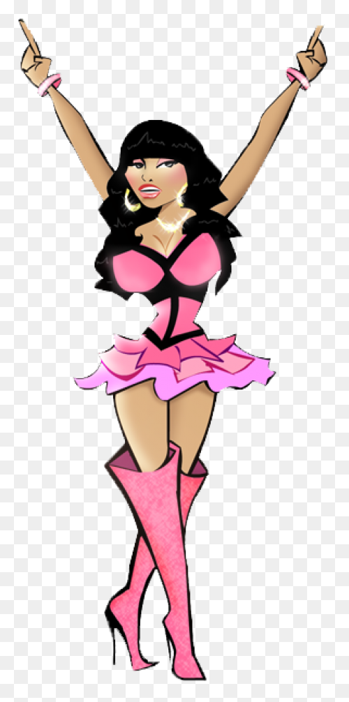 Nicki Minaj Clipart Minaj Cartoon - Nicki Minaj