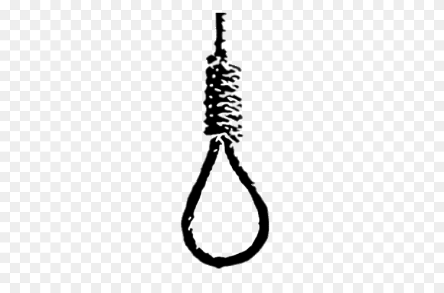 Black Noose Clipart Png Stickpng - Noose