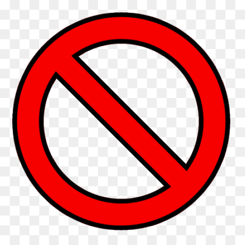 Free No Symbol Transparent Backgrou
