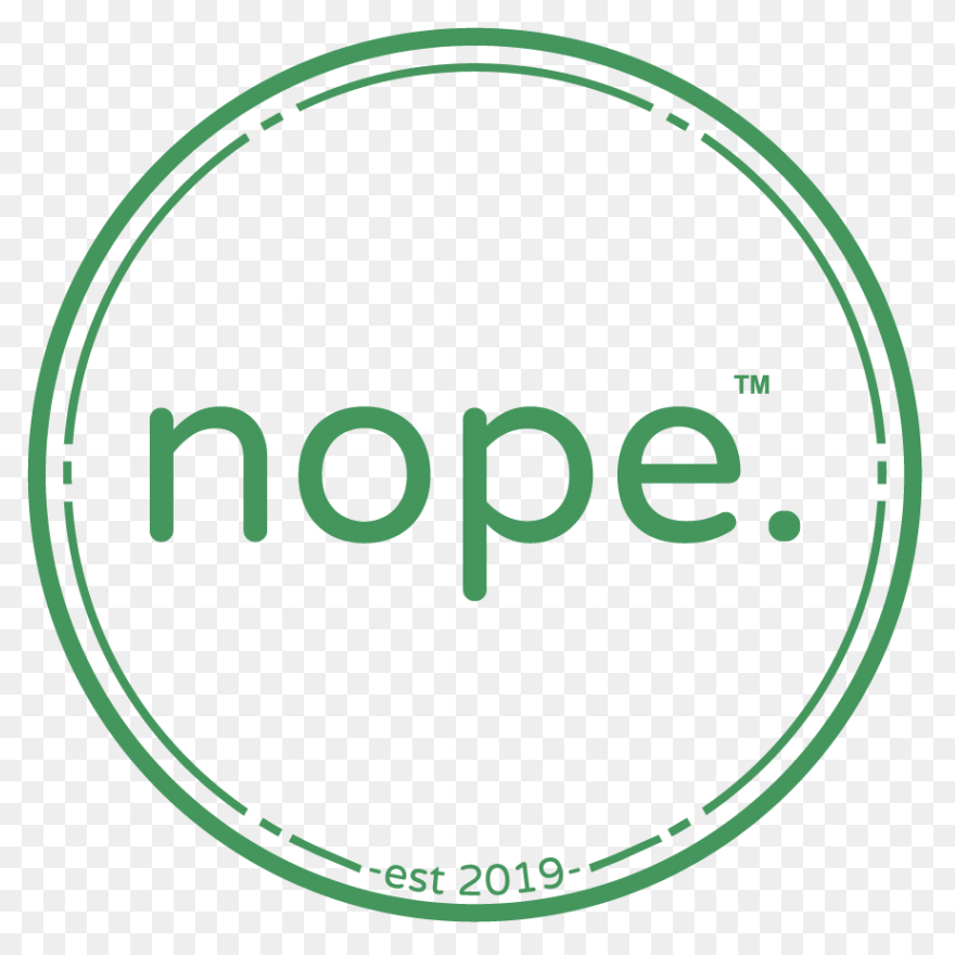 Nope - Minimal, Modern Typography P
