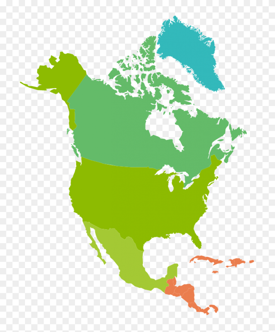 North America Centered Earth Globe