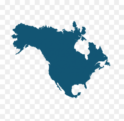North America Centered Earth Globe