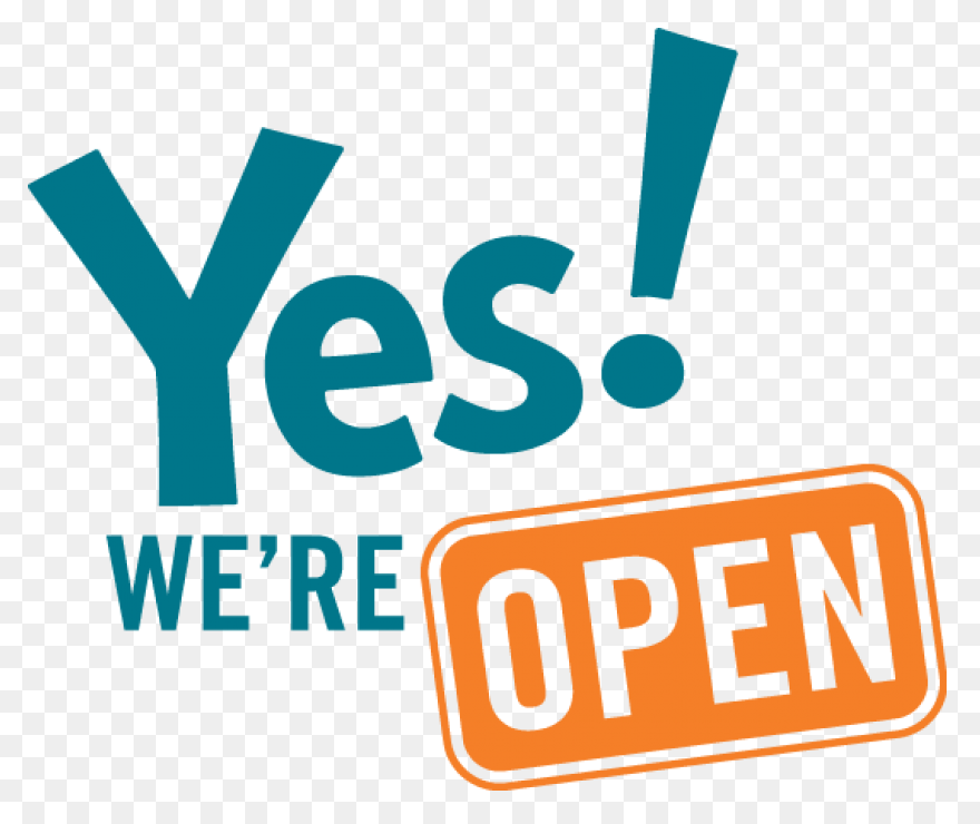 Open For Business Banners - Now Ope