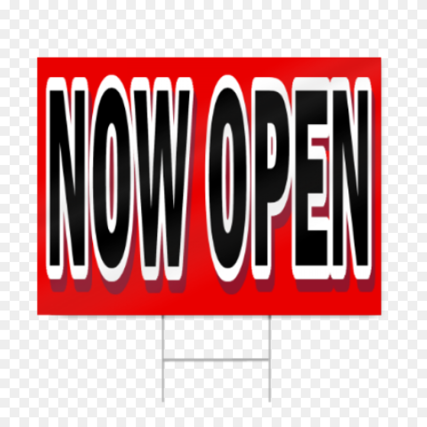 Open For Business Banners - Now Ope